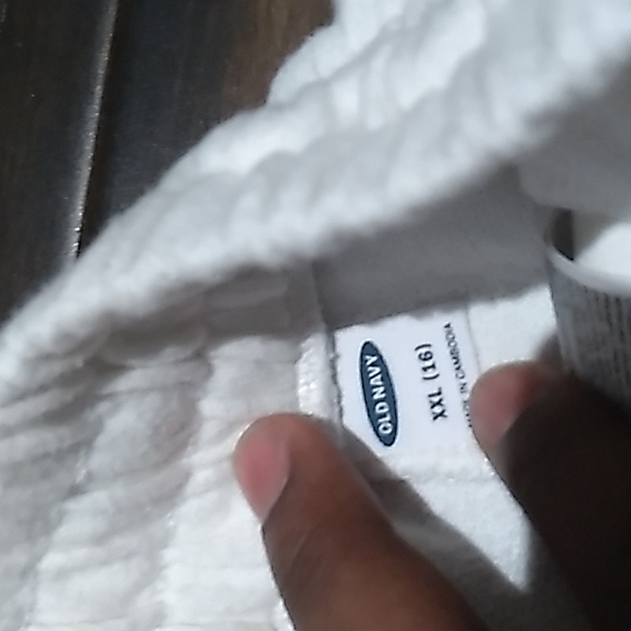 Peach-white ombre heart with palm tree logo Old Navy xxl - Picture 2 of 4